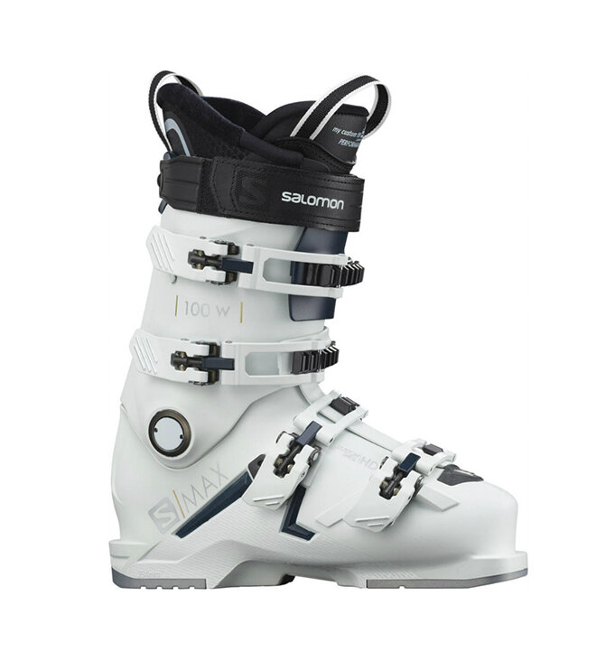 Горнолыжные ботинки Salomon S/Max 100 W White/Petrol Blue (23.5)