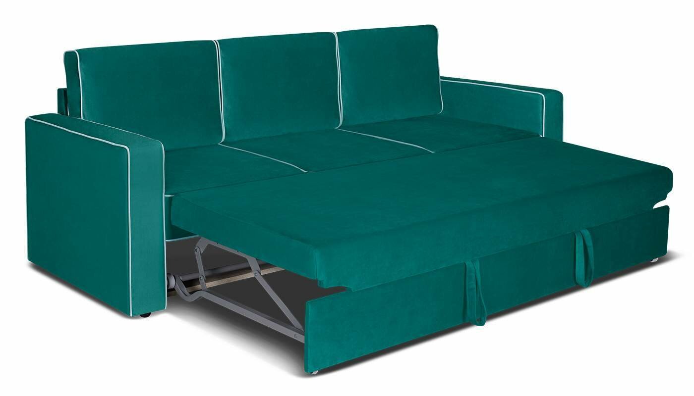 Прямой раскладной диван кровать Стокгольм 235х86х71 см - фотография № 4