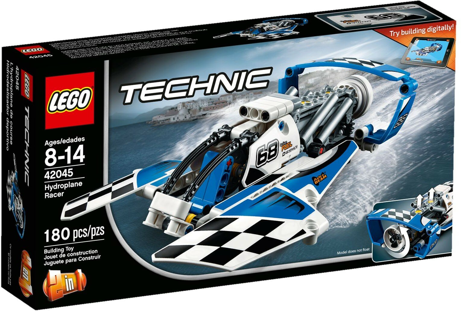 Lego 42045 Technic Гоночный гидроплан
