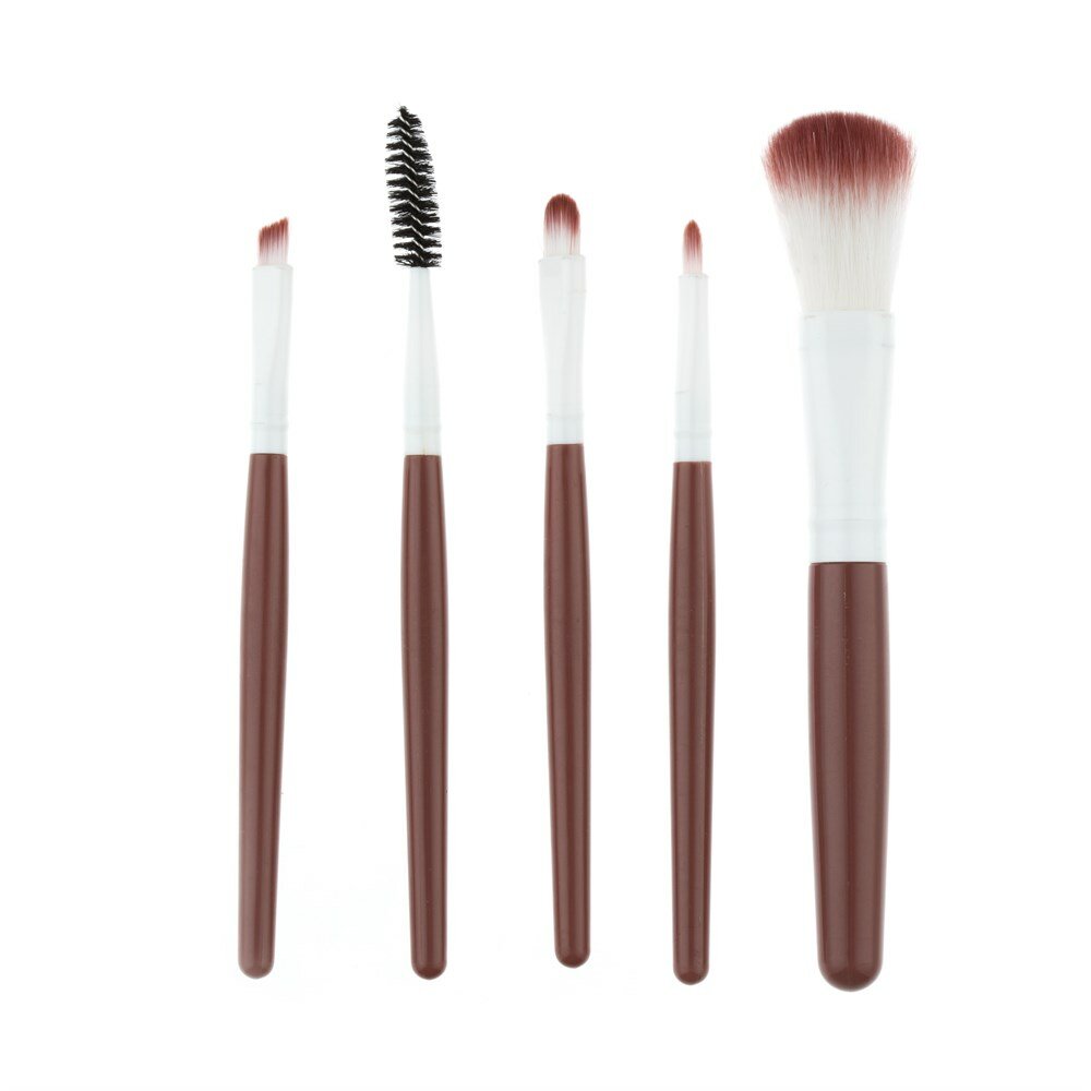 фото Набор Dewal Beauty косметических кистей /в тубусе/ (5шт/уп), 150мм х d40мм