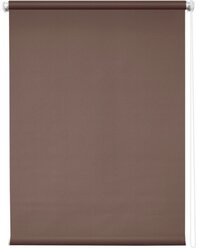 Рулонная штора Уют Плайн 72х175, темно-коричневый