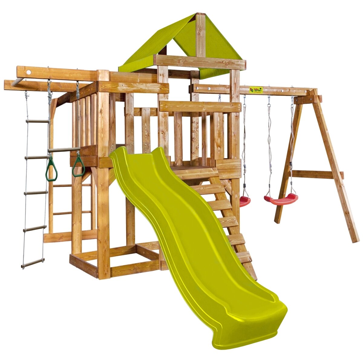 Детская игровая площадка Babygarden BG-PKG-BG24-Y Play 8 - желтый (спортивно-игровая площадка для дачи и улицы)