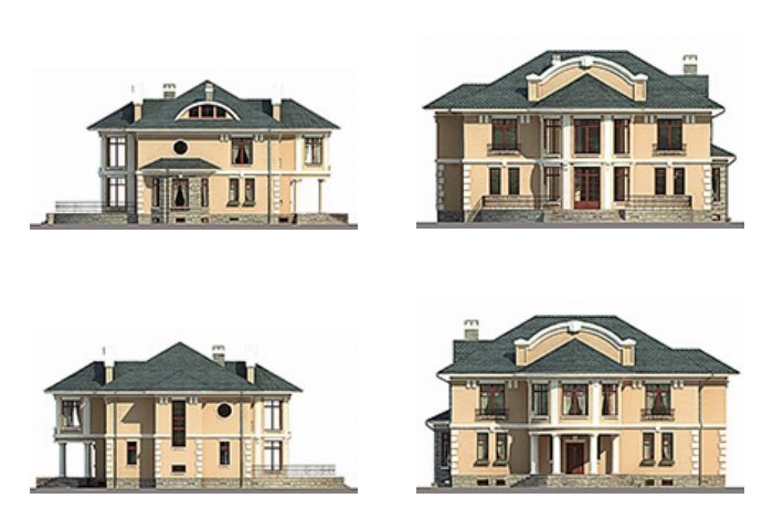 Проект дома Plans-42-79 (500 кв.м, поризованный камень) - фотография № 2