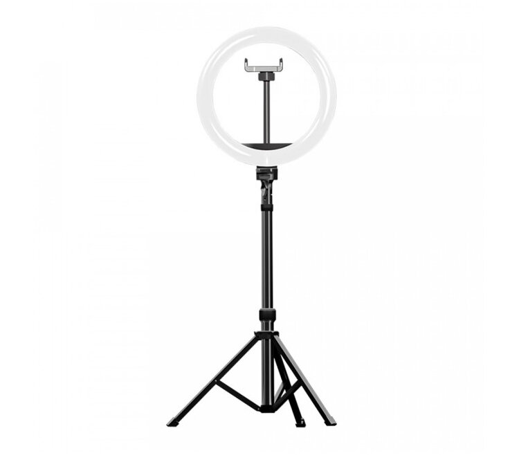 фото Кольцевая лампа Devia Desktop Live Streaming Stand, диаметр 25 см, со штативом