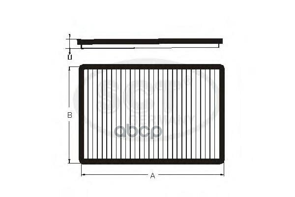 Фильтр Салонный 1129 02 20 SCT арт. SA1129