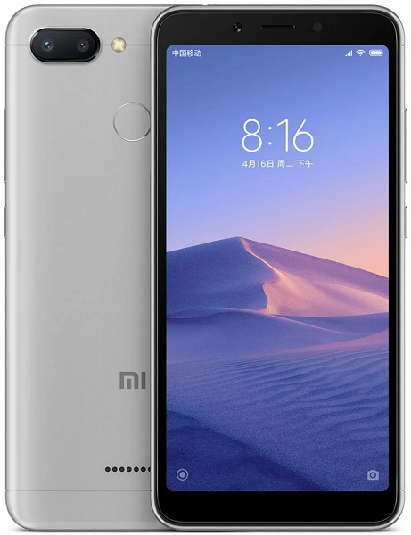 Xiaomi Redmi 6 4/64GB Серебристый Global Rom