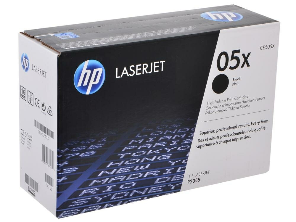 Картридж HP CE505X CE505X CE505X CE505X CE505X CE505X CE505X 6500стр Черный