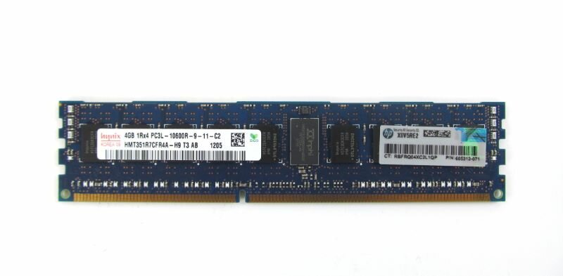 Оперативная память HP 605312-071 DDRIII 4Gb