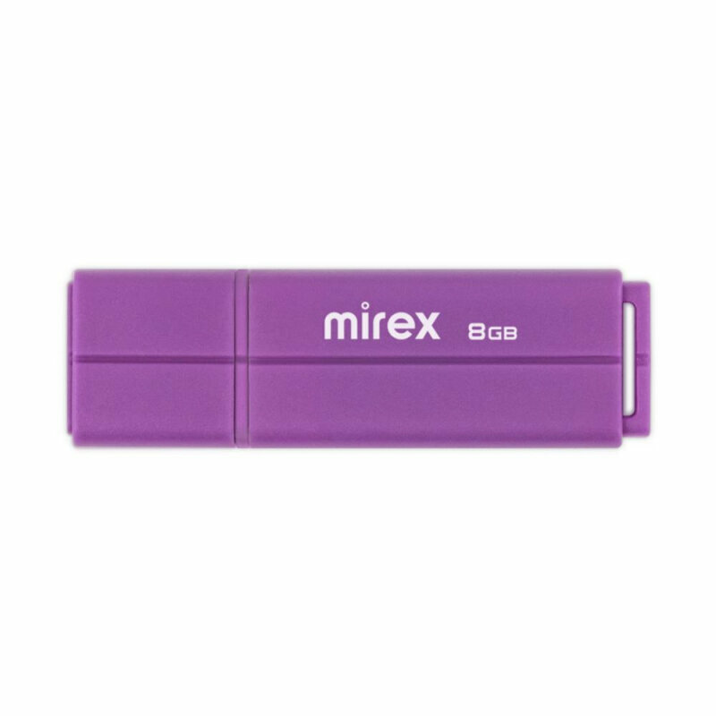 Флеш-память Mirex USB LINE VIOLET 8Gb (13600-FMULVT08 ), 1835861