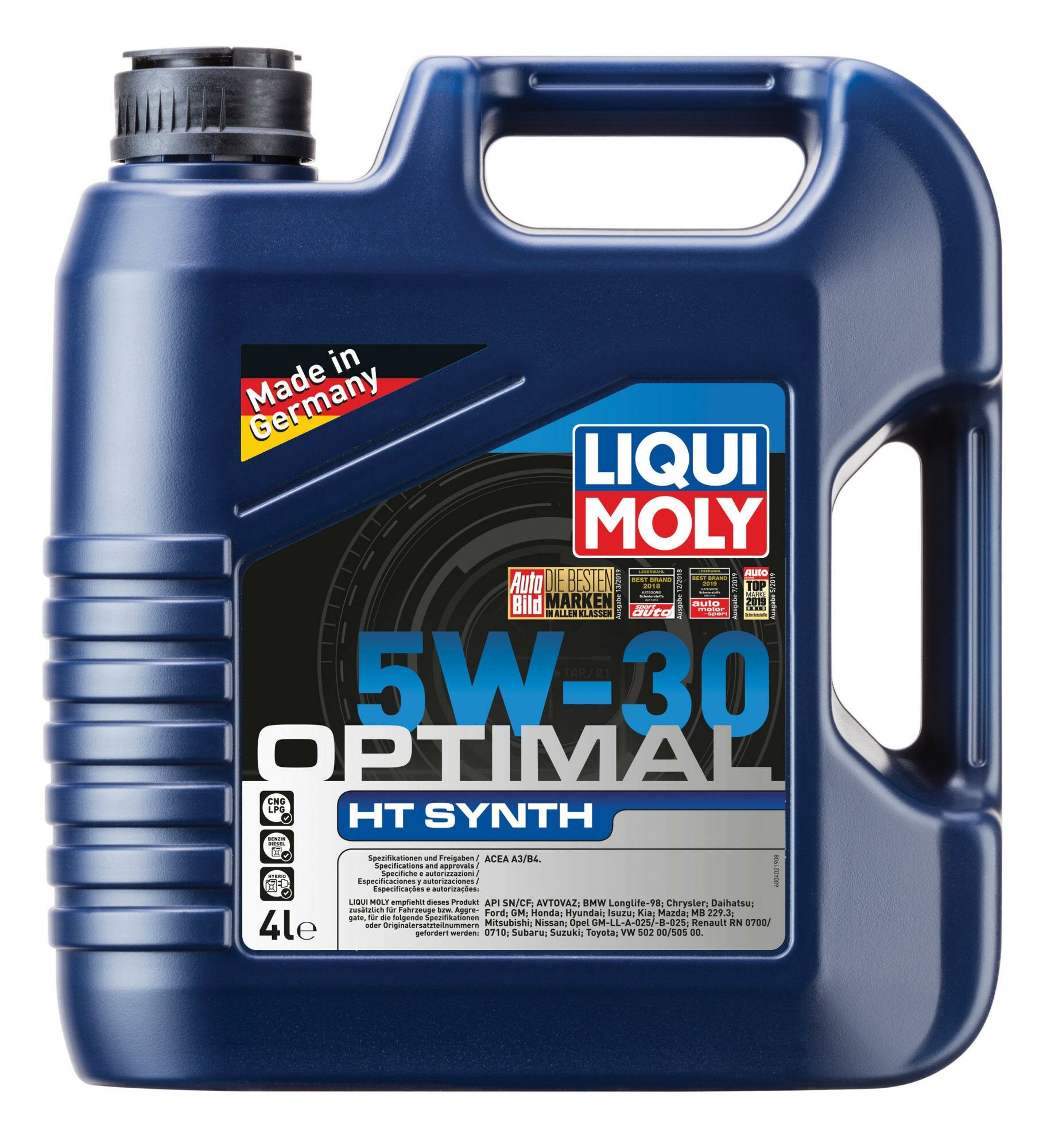   Liqui Moly Optimal HT Synth 5w30 4 39001