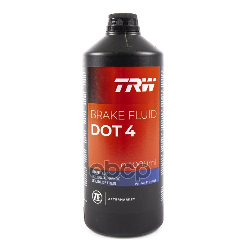 Жидкость Тормозная Trw Brake Fluid Dot4 1 Л Pfb401se TRW арт. PFB401SE