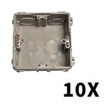 Монтажная коробка (подрозетник) для выключателей и розеток Xiaomi Aqara 10 штук - изображение