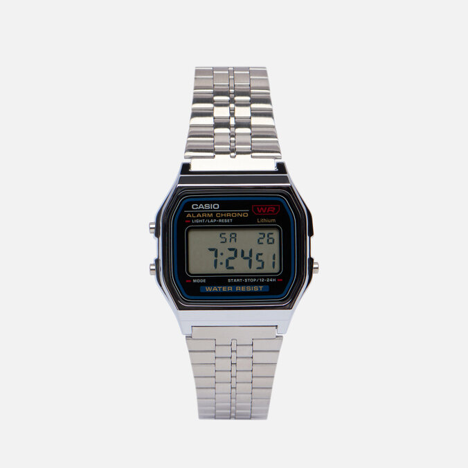 Наручные часы CASIO Vintage A-159W-N1 серебряный , Размер ONE SIZE