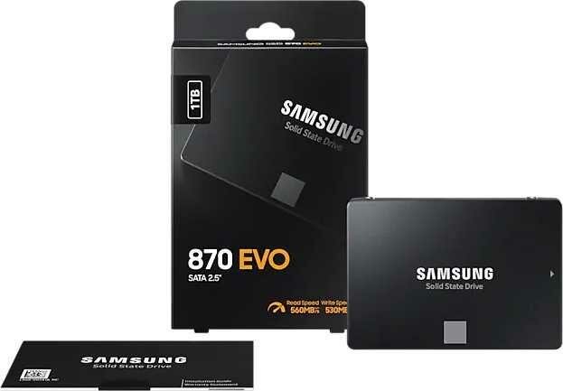 Ssd sata 1tb 2.5" samsung 870 evo mz-77e1t0bw