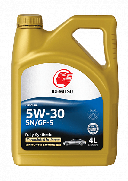   Idemitsu FULLY-SYNTHETIC 5W-30 . API SN 4