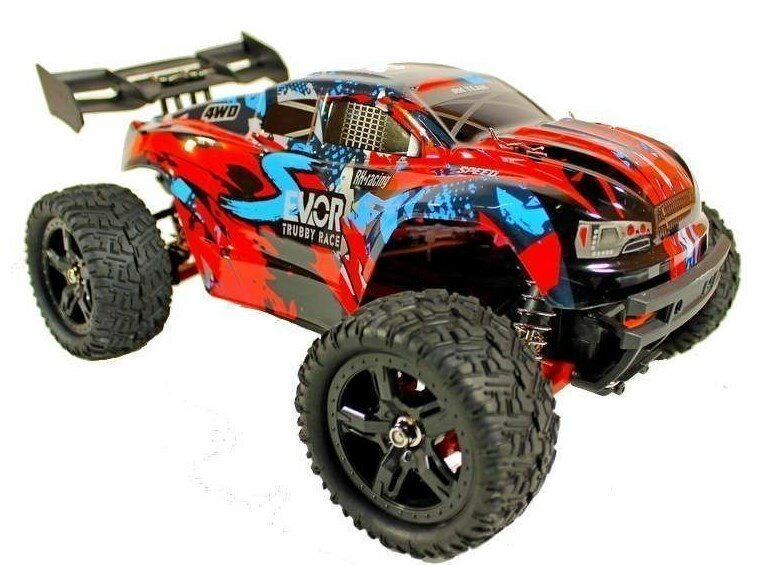 Радиоуправляемая трагги Remo Hobby S EVO-R UPGRADE 4WD 2.4G 1/16 RTR-RH1661UPG (Красный)