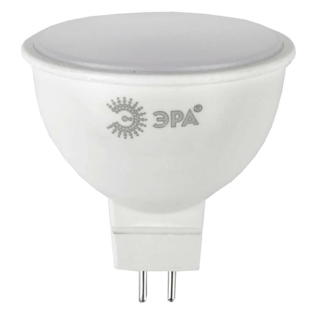 ЭРА Лампа светодиодная ЭРА GU5.3 8W 2700K матовая LED MR16-8W-827-GU5.3 Б0020546