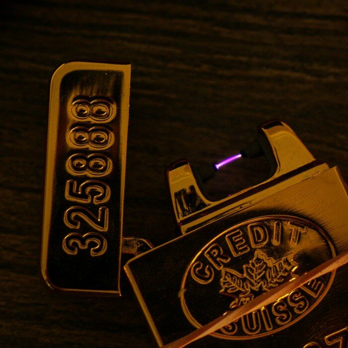Зажигалка электронная, дуговая, USB, 3.5 х 1 х 7 см - фотография № 2