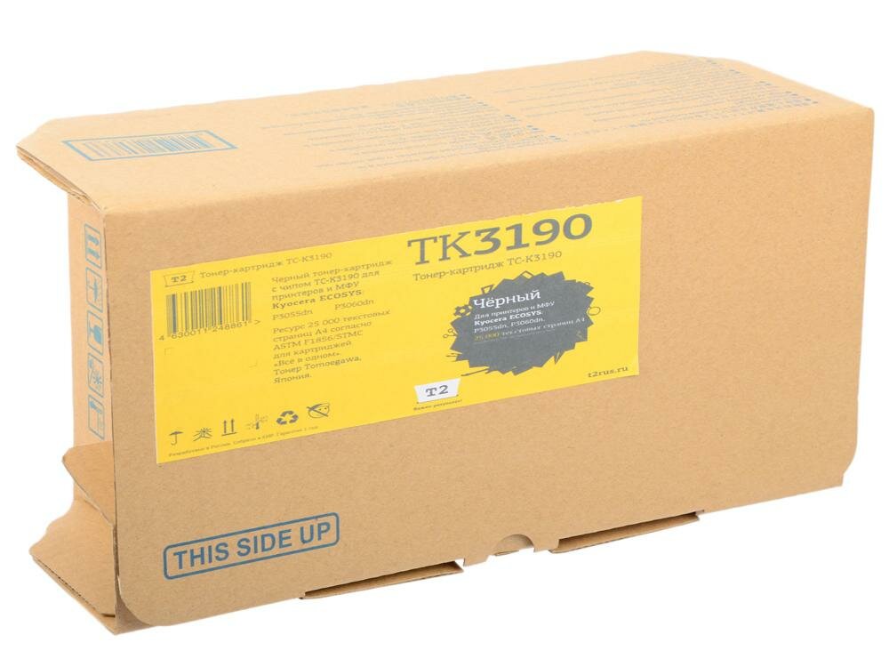 Картридж T2 TC-K3190 25000стр Черный