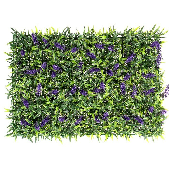 Декоративная панель, 60 × 40 см, «Фиолетовые цветы» - фотография № 1