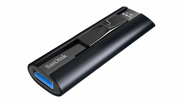 Флешка 256GB SanDisk CZ880 Cruzer Extreme Pro, USB 3.1, Металлич., Черный SDCZ880-256G-G46