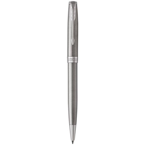 Ручка шариковая PARKER Sonnet Core K526 (1931512) Stainless Steel CT M черные чернила подар.кор.