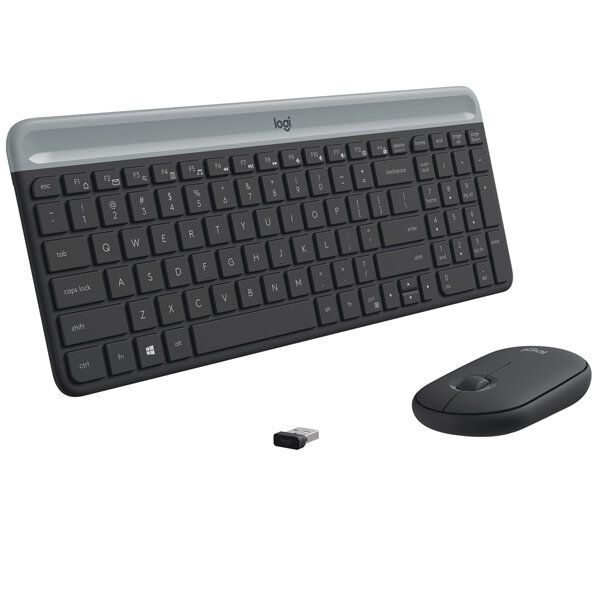 Комплект клавиатура + мышь Logitech MK470 Slim
