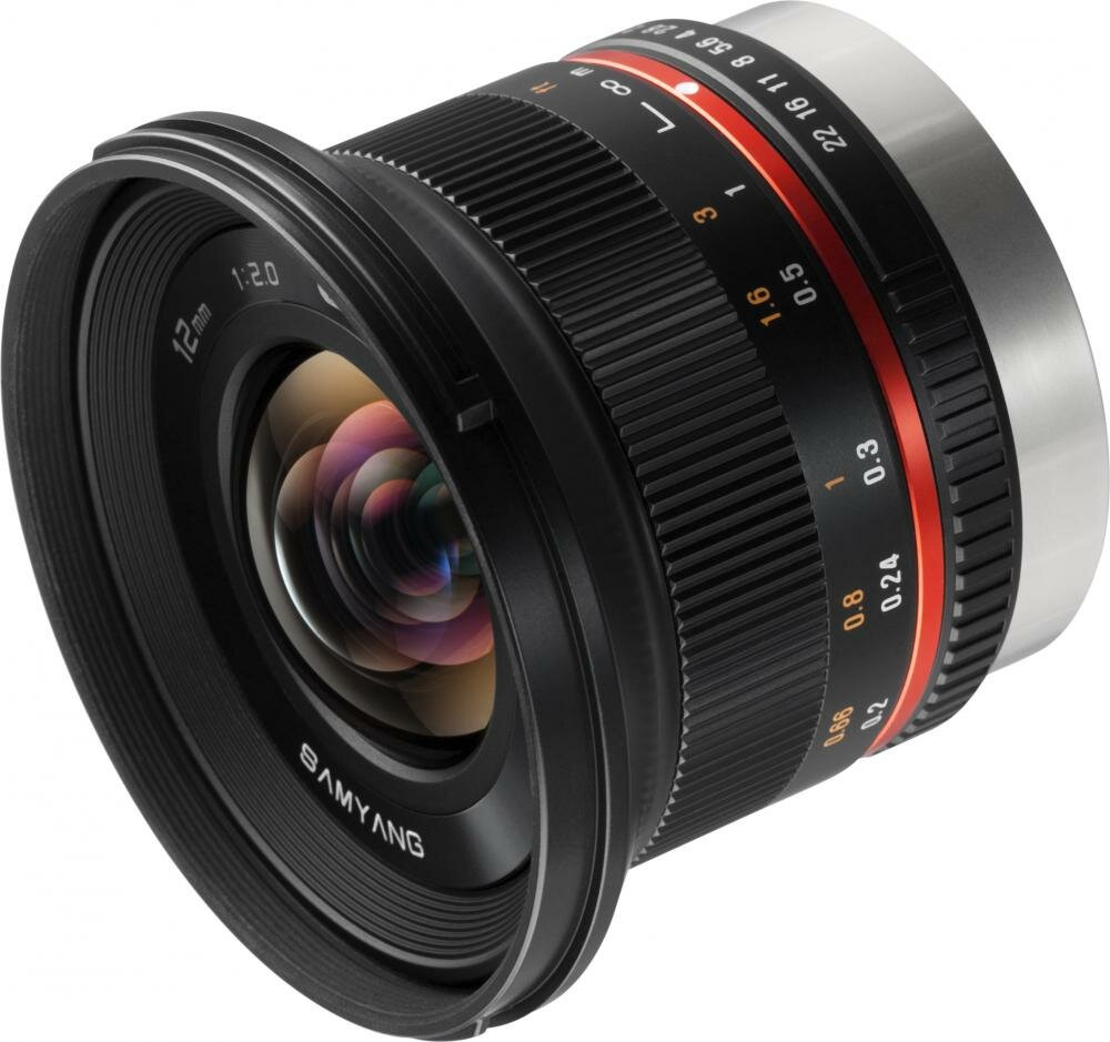 Samyang MF 12mm f/2.0 ED AS NCS CS Fuji X (черный)