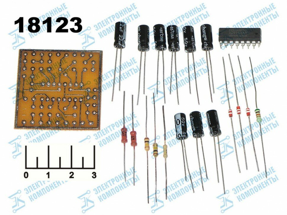 Радиоконструктор электронный регулятор громкости (TC9153AP)