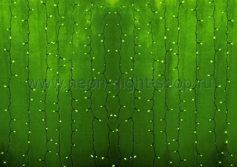 Neon-night Гирлянда Светодиодный Дождь, 2х3 м, постоянное свечение, 220В 235-154-6