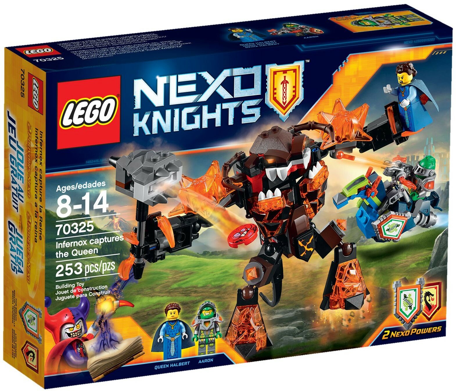 Lego 70325 Nexo Knights Инфернокс и захват королевы