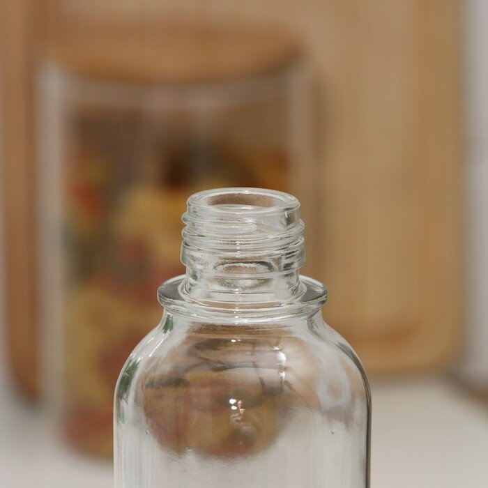 LARANGE Бутылка с распылителем для масла и соусов «Меловой дизайн», стеклянная, 330 мл, с мелком для маркировки - фотография № 4
