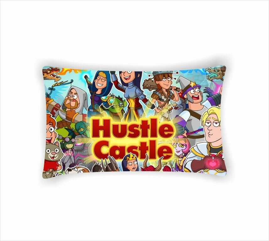 Подушка Hustle Castle Хастл Кастл №10 С одной стороны