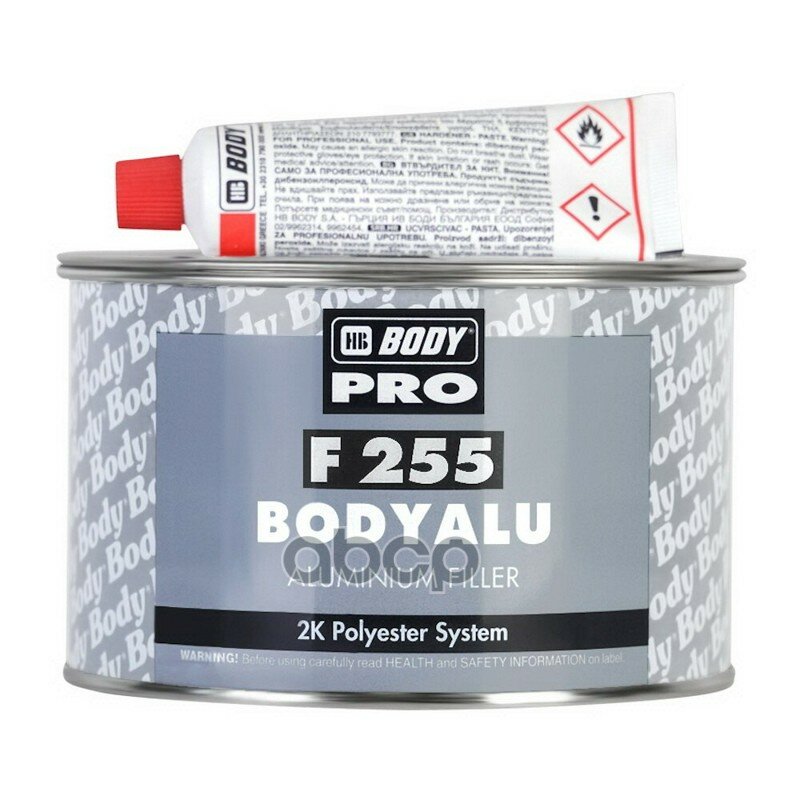 Шпатлевка Полиэфирная С Алюминием 0,25Кг Body 2550800050 HB BODY арт. 2550800050
