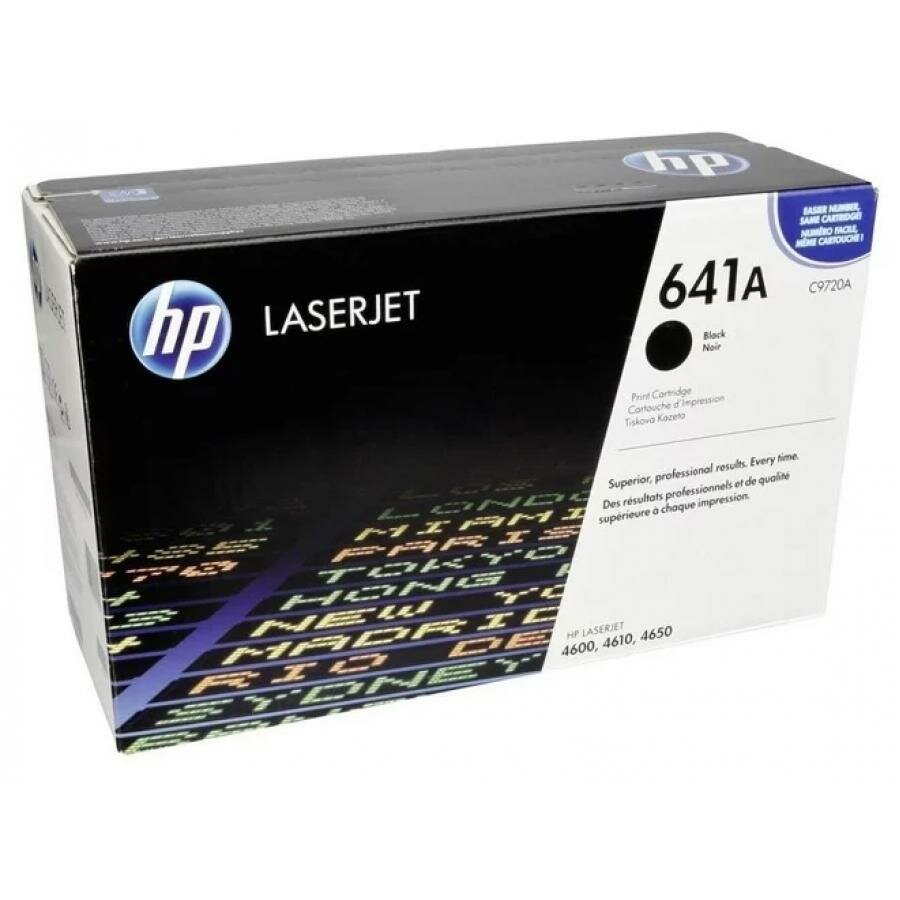 Картридж HP C9720A для HP 4650/dn/dtn/hdn/n, черный