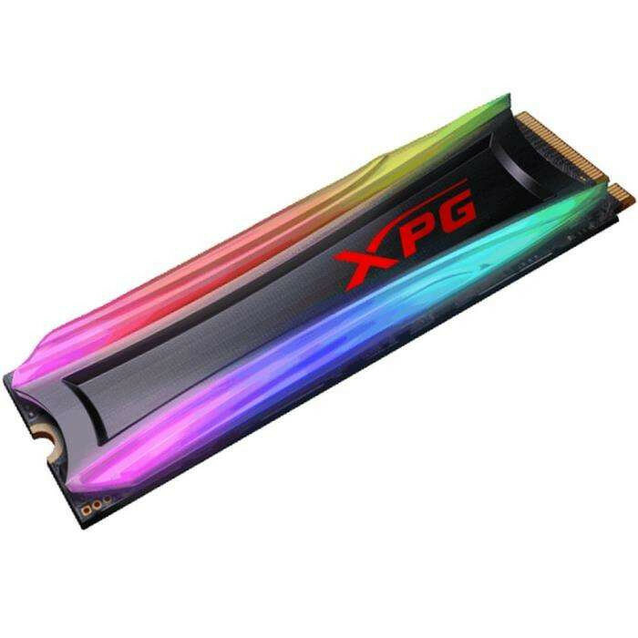 M.2 2280 2TB ADATA XPG SPECTRIX S40G RGB Client SSD [AS40G-2TT-C] PCIe Gen3x4 with NVMe, 3500/1900, IOPS 290/240K, MTBF 2M, 3D TLC, 1280TBW, 0,35DWPD, Customizable RGB lighting, Heatsink, RTL (773575)