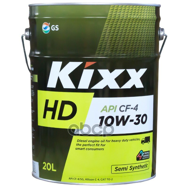 Kixx Масло Моторное Kixx Hd 10W-30 Api Cf-4/Sg 20Л L2002p20e1