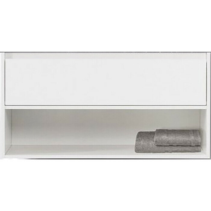 Тумба с раковиной BelBagno Kraft 90 один ящик, Bianco Opaco (KRAFT-900-1C-SO-BO, BB900ETL)