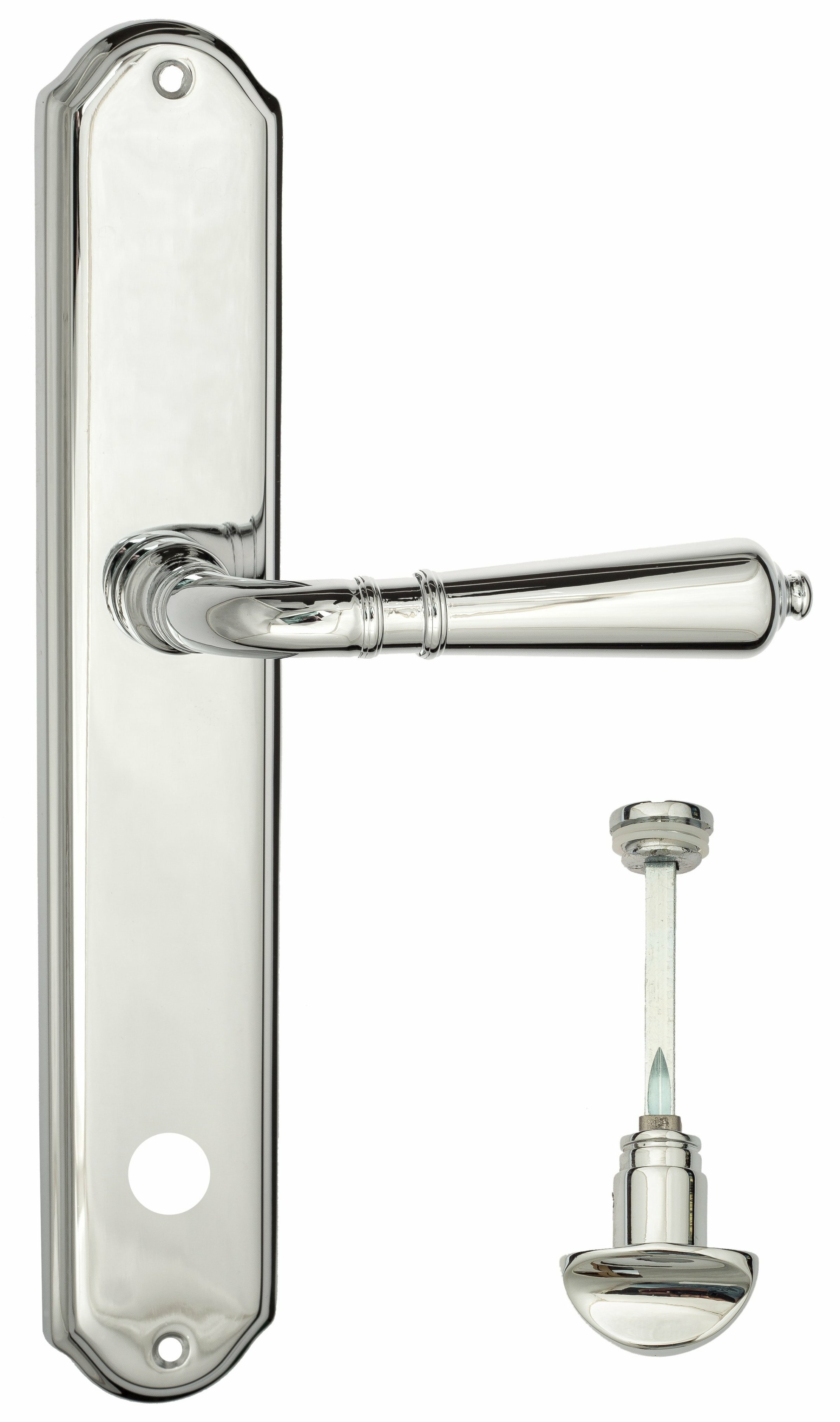 Дверная ручка на планке Vignole PL02 WC-2 Venezia