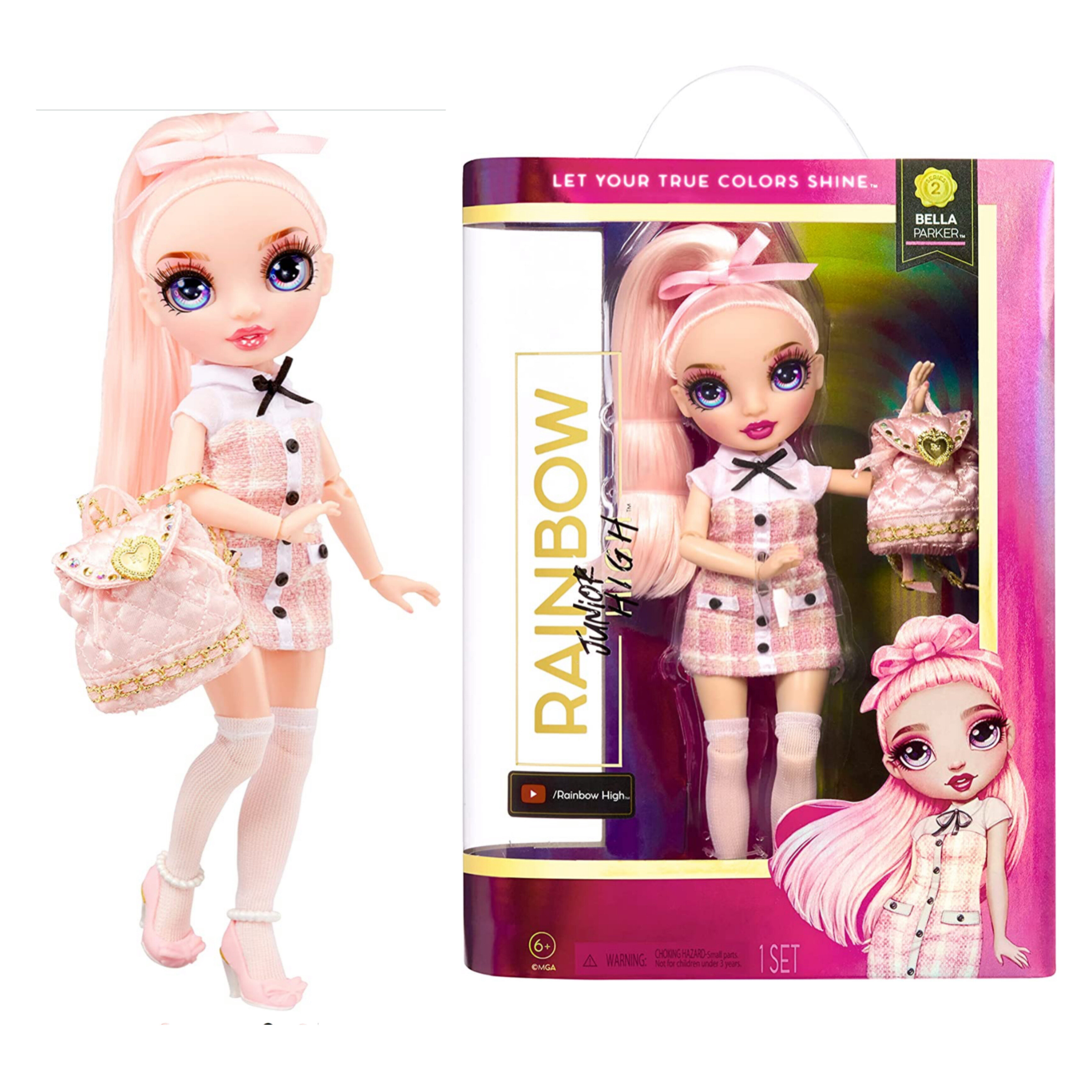 Кукла Rainbow High Junior BELLA PARKER рэйнбоу ХАЙ джуниор белла паркер, 23 см. 582960