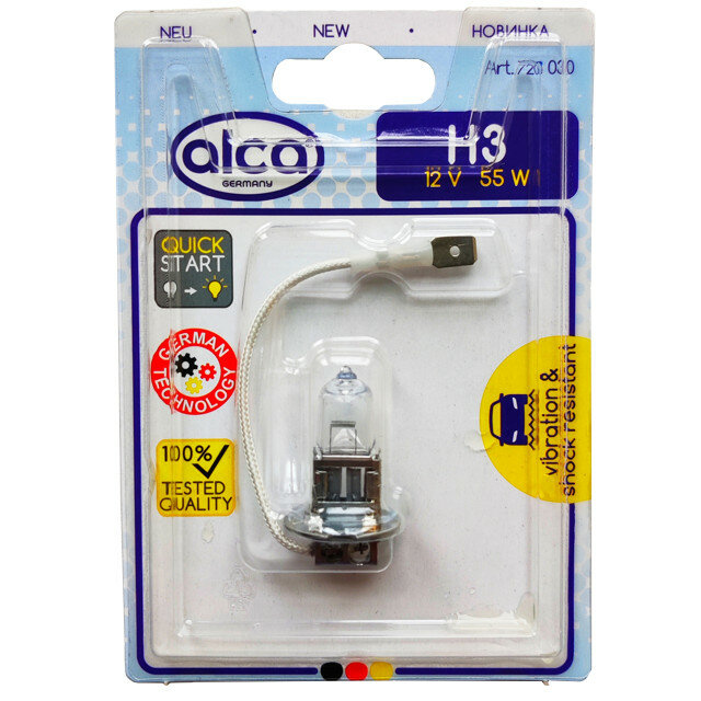 фото Лампа alca osram h3 12в 55вт 1шт.