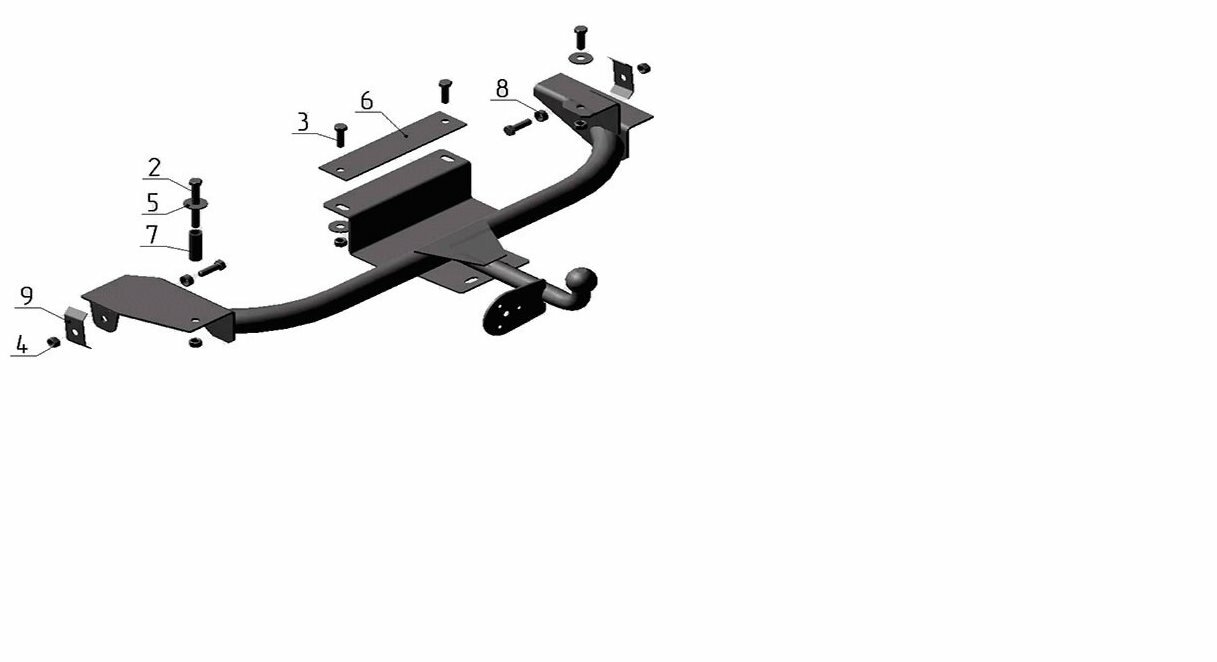 Фаркоп на дэу нексия своими руками - 81 фото