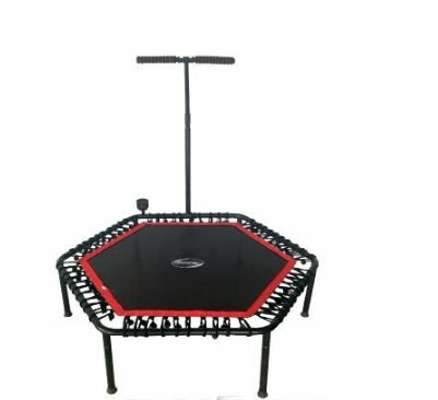 Фитнес -батут SportElite 135см FB-1361 с ручкой и компьютером