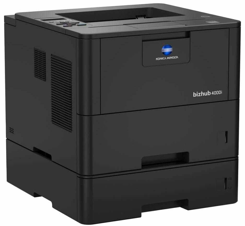 Принтер Konica Minolta bizhub 4000i, монохромный А4, 40стр./мин, 1200 dpi., лоток 570 л., дуплекс, сеть, Wi-Fi (ACET021)