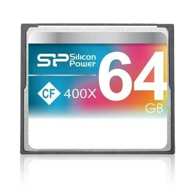 Карта памяти CF 64GB Silicon Power, 400X SP064GBCFC400V10