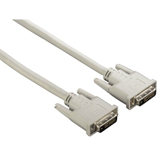 Кабель HAMA 00045077 DVI-D Dual Link (m) DVI-D Dual Link (m) 1.8м феррит.кольца