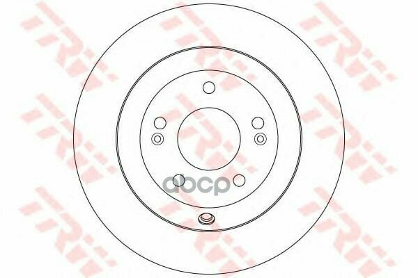 Df7996_диск Тормозной З.! Hyundai Santa Fe, Kia Sorento 2.0-2.4I/Crdi 09> TRW арт. DF7996