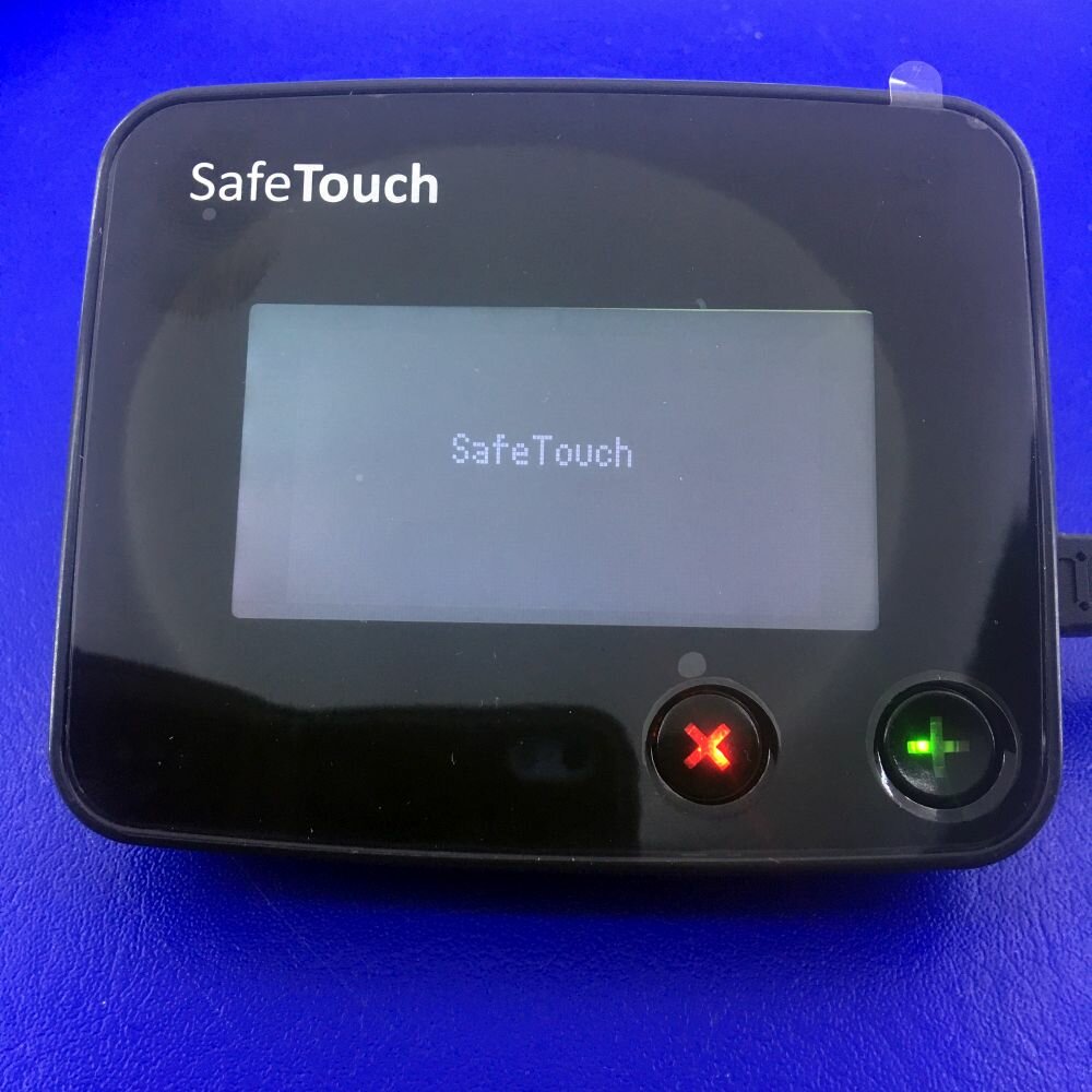 Лот 2 штуки KIT набор для радиолюбителей на основе считывателя SafeTouch для смарт-карт с отображением подписываемых данных