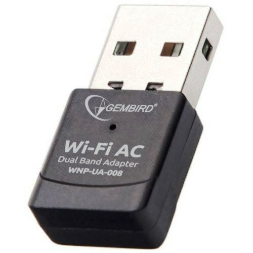 Адаптер WiFi - USB Gembird WNP-UA-008 802.11bgn - 433 Мбит/с