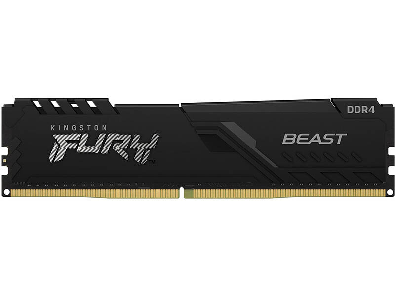 Оперативная память Kingston FURY Beast 16 ГБ DDR4 3600 МГц DIMM CL18 KF436C18BB/16